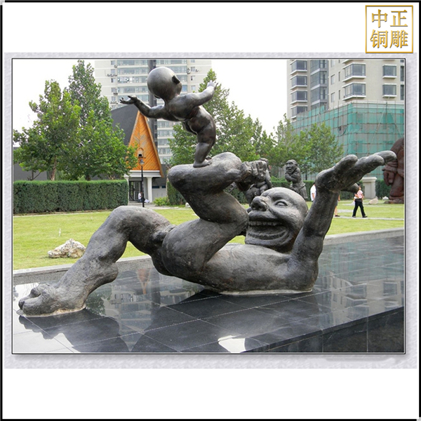 鑄造小區雕塑
