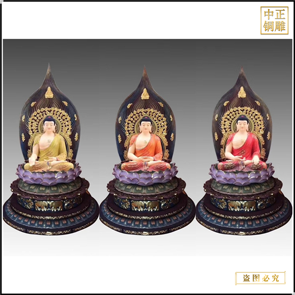 廠家供應(yīng)西方三圣佛像