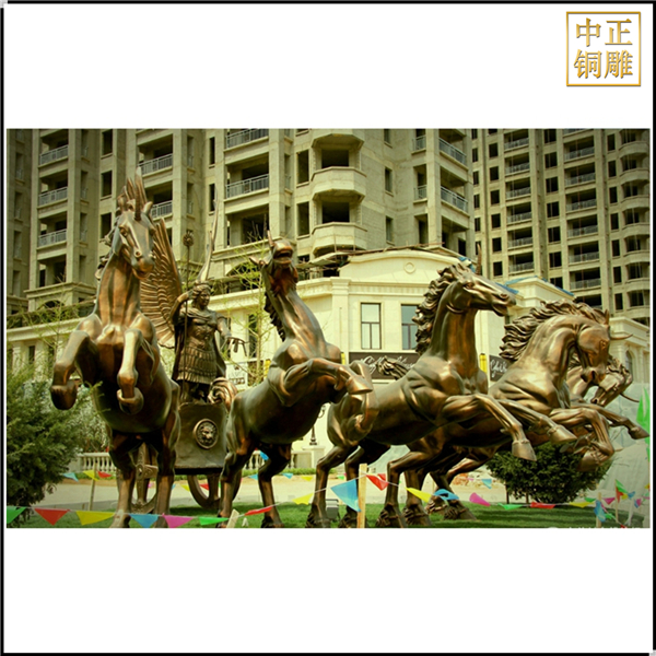 小區(qū)門口銅馬雕塑鑄造.jpg